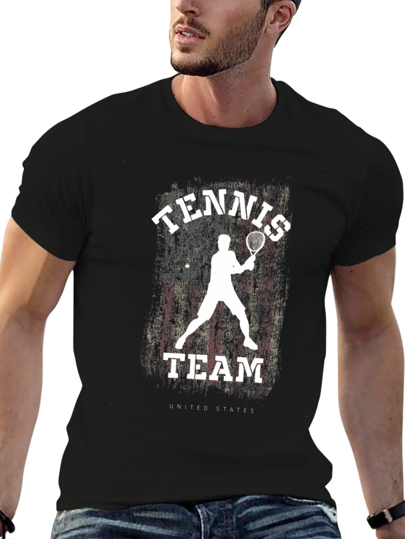 Tennis Team USA Graphic T-Shirt