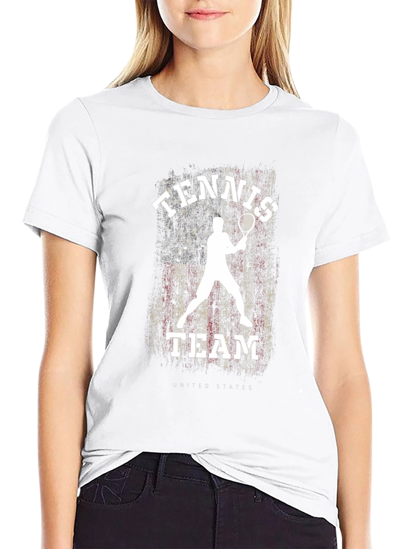 Tennis Team USA Graphic T-Shirt
