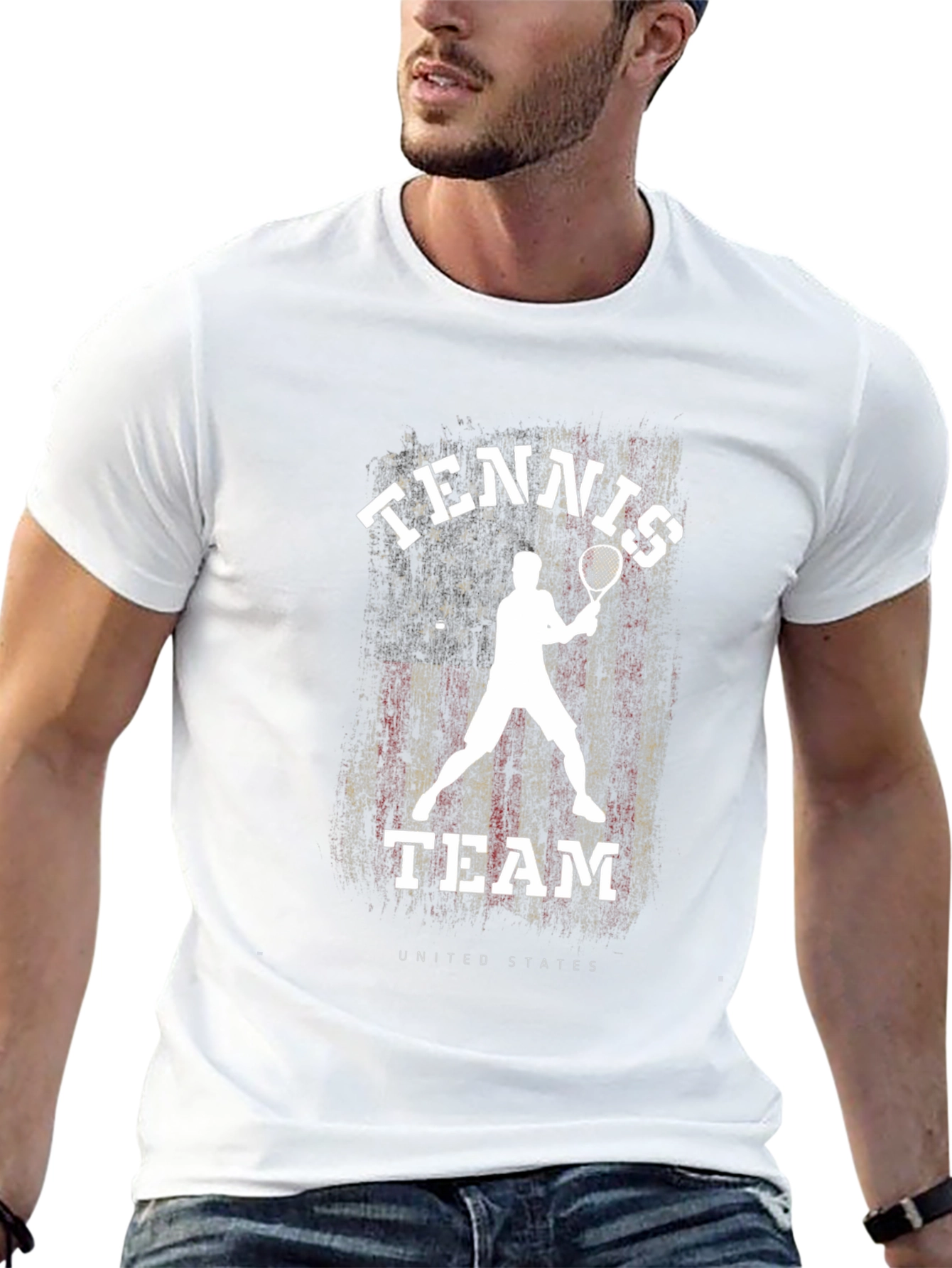 Tennis Team USA Graphic T-Shirt