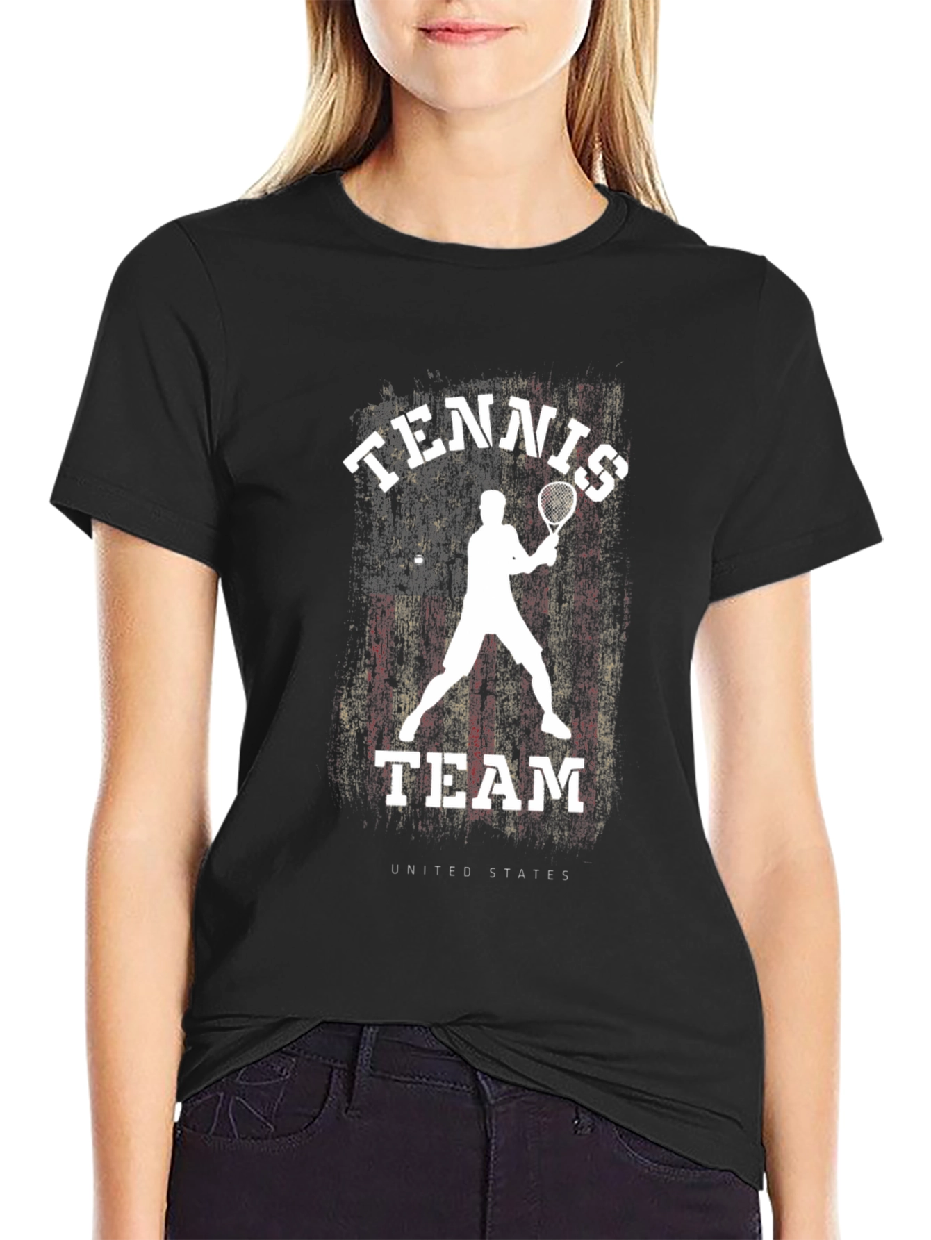 Tennis Team USA Graphic T-Shirt