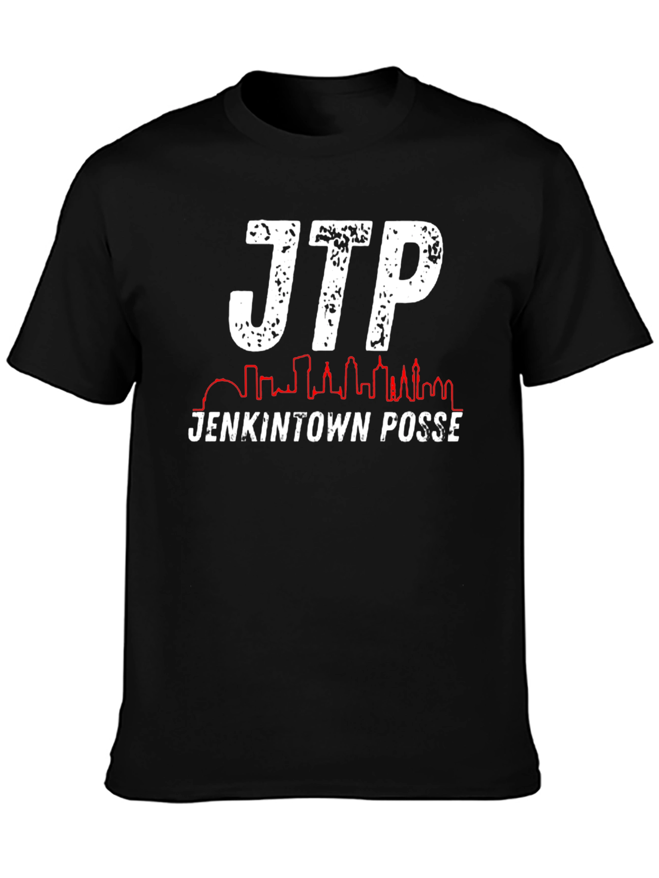 JTP Jenkintown Posse Black Graphic T-Shirt