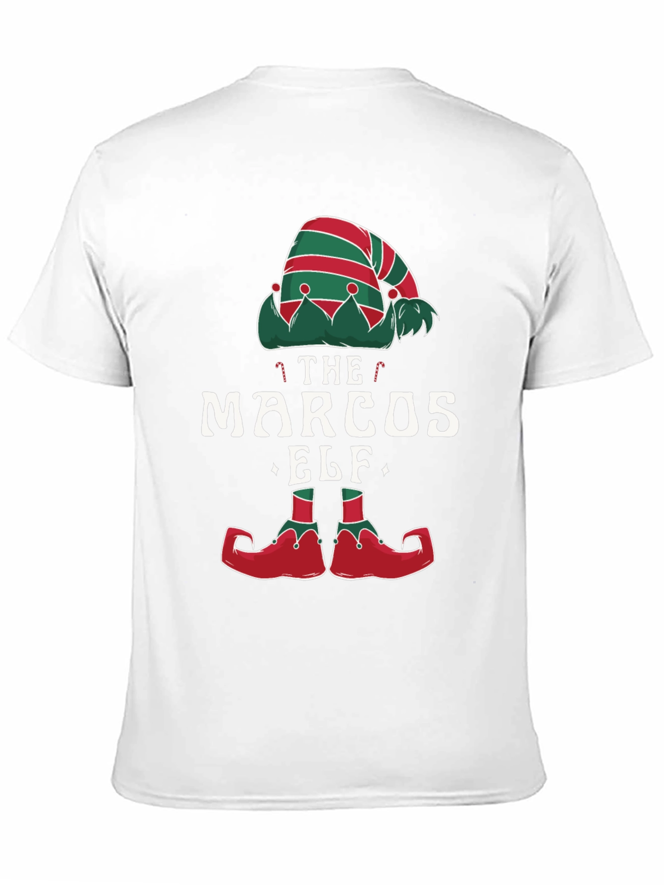 Funny The Marcos Elf Christmas Holiday T-Shirt