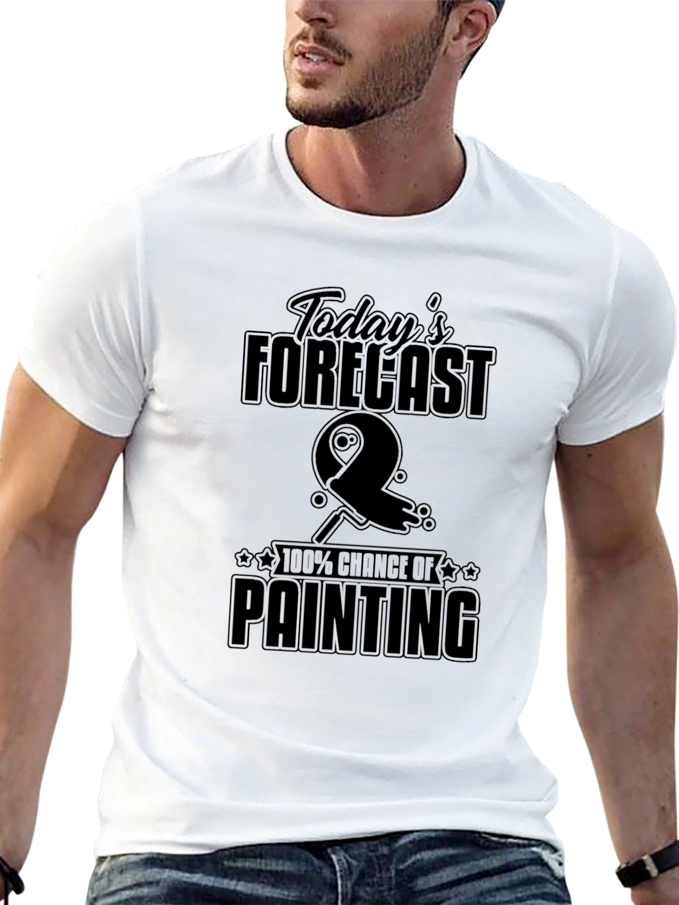 Painters Forecast Graphic T-Shirt