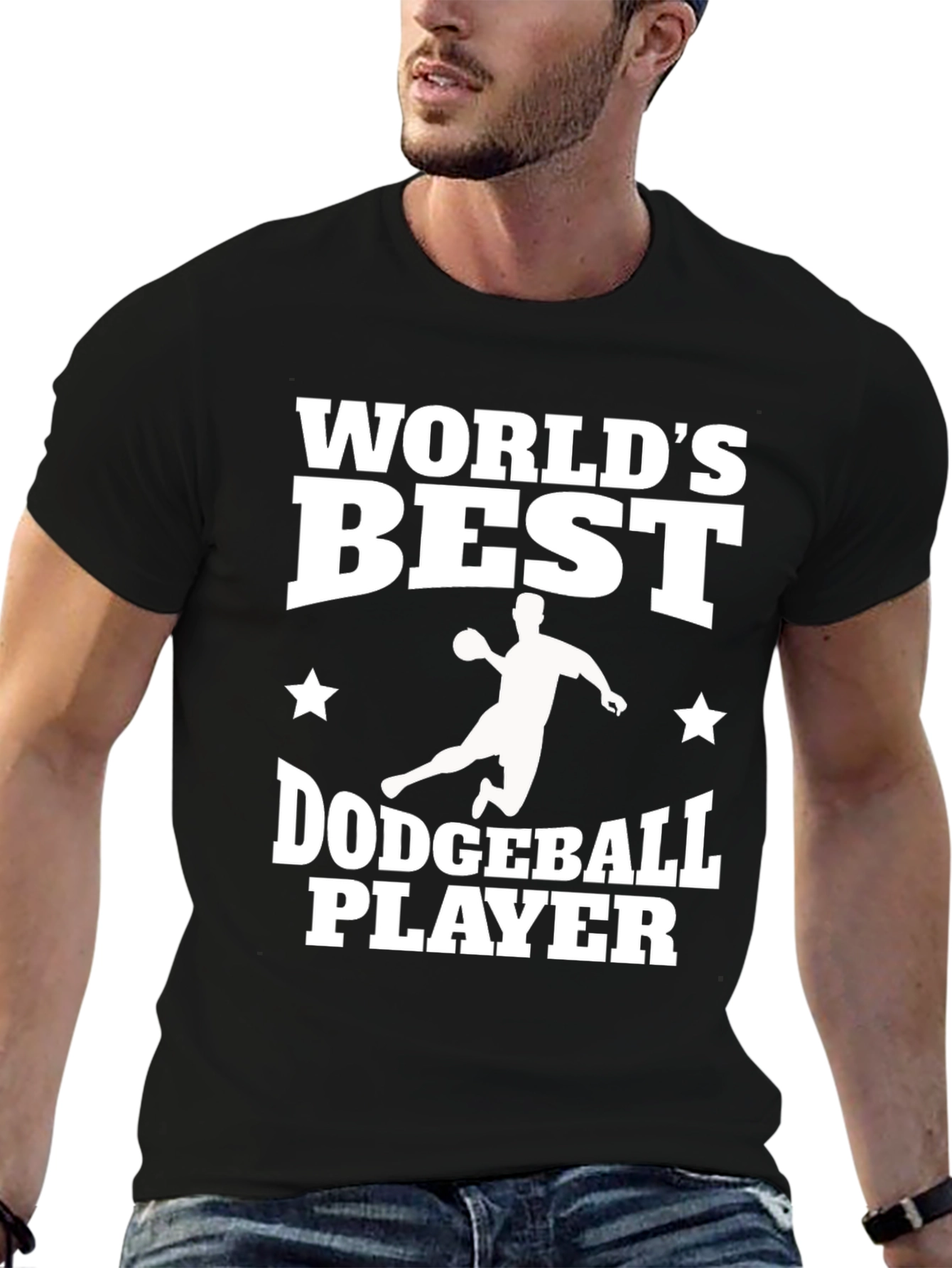 Worlds Best Dodgeball Player Graphic T-Shirt