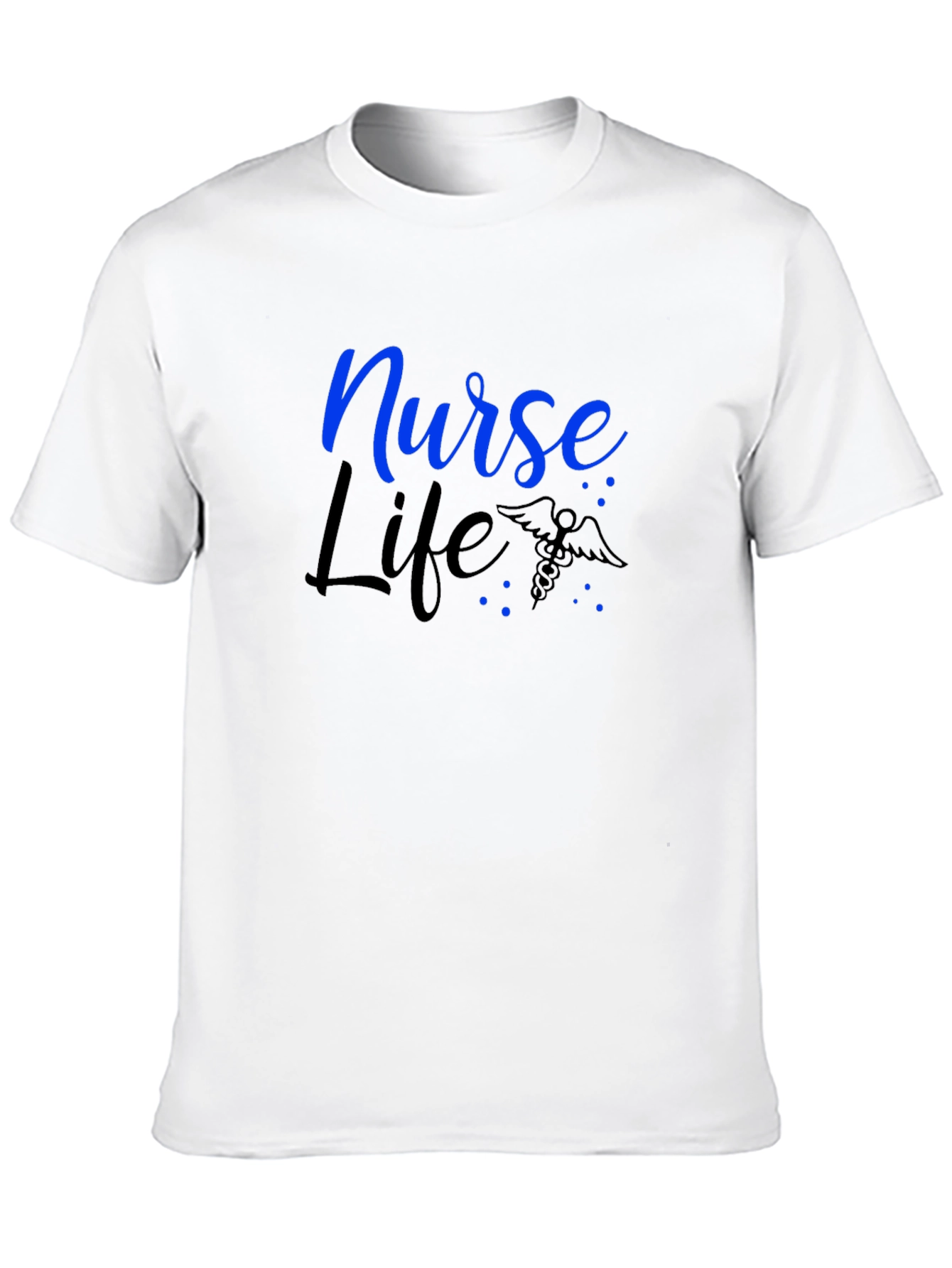 Nurse Life Graphic Tee - Black