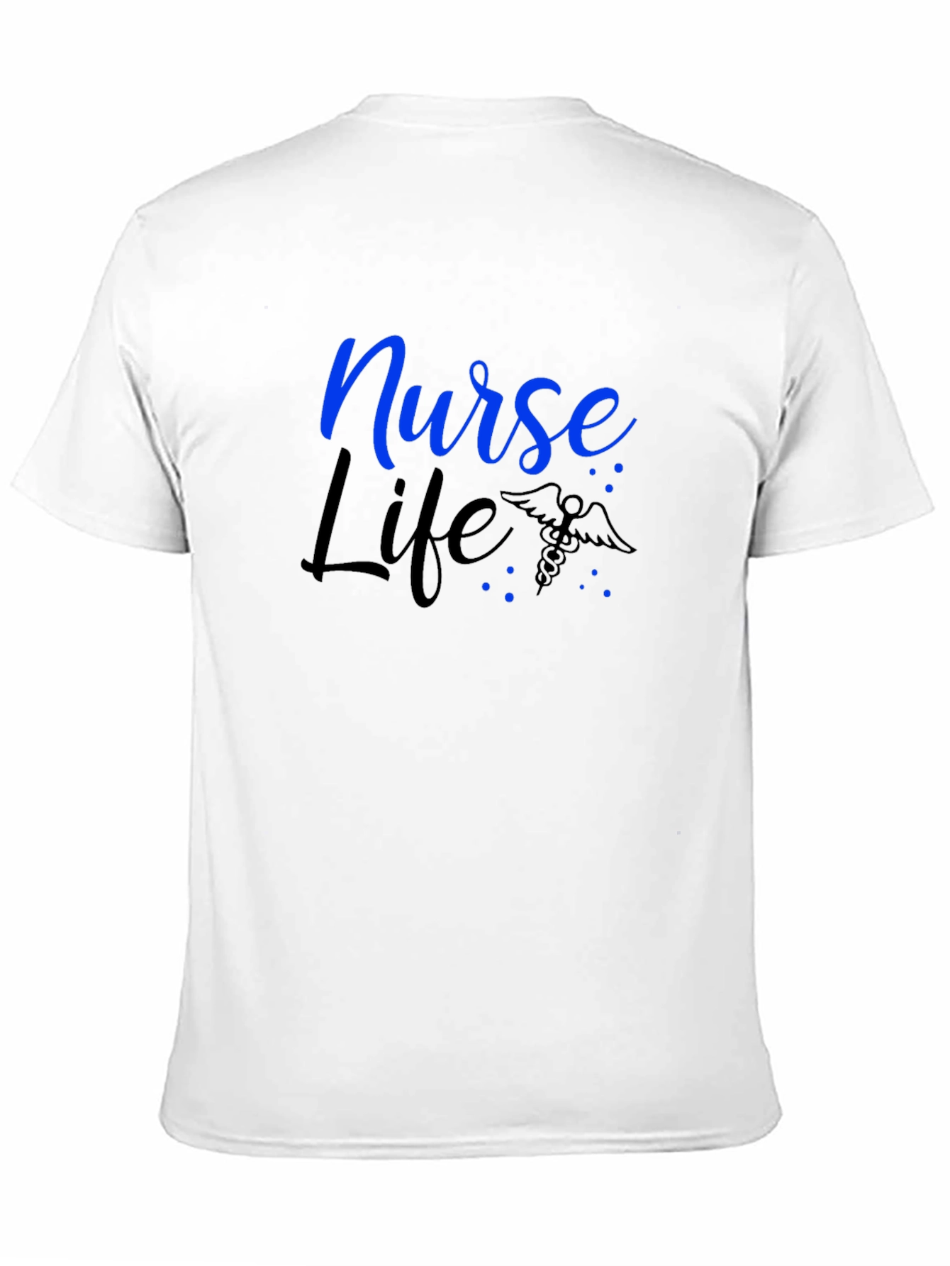 Nurse Life Graphic Tee - Black