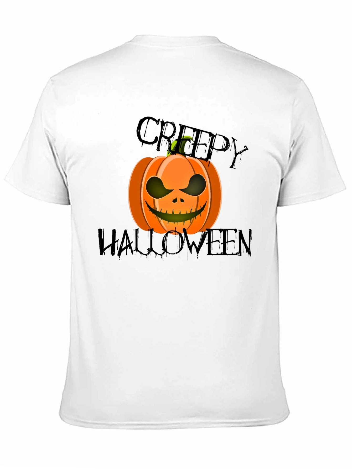 Creepy Halloween Pumpkin T-Shirt