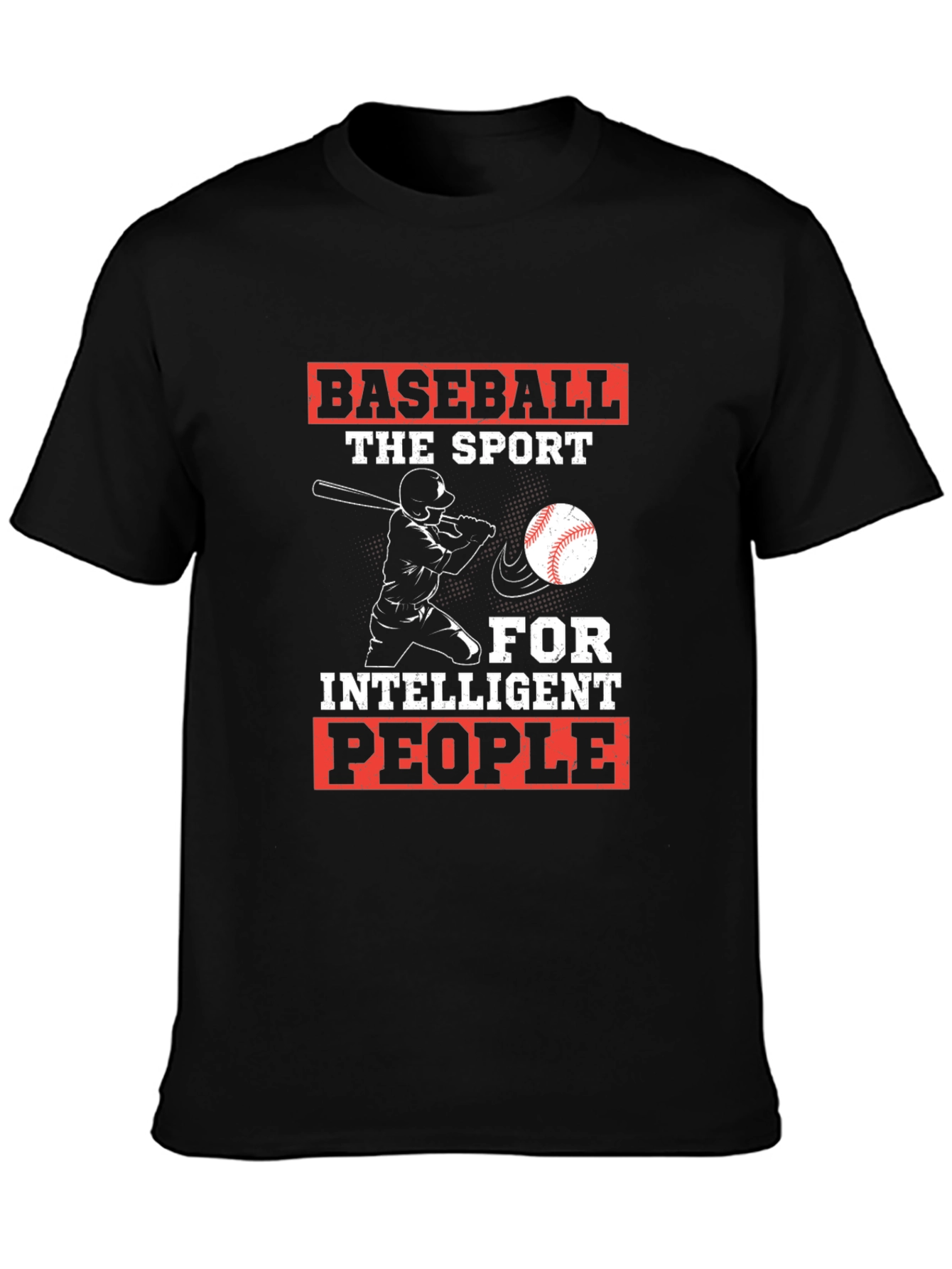 Baseball Sport Intelligent People Graphic T-Shirt