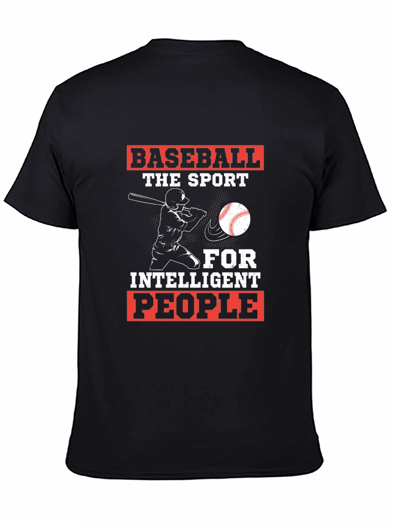 Baseball Sport Intelligent People Graphic T-Shirt