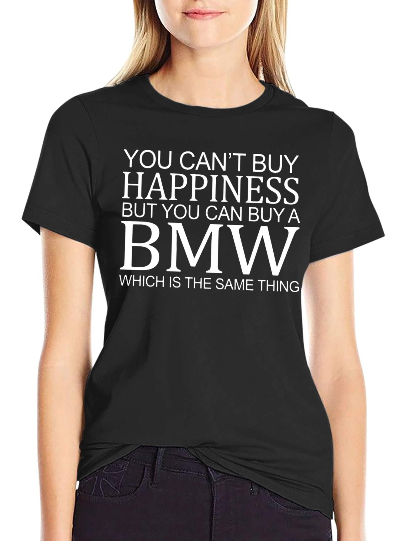 BMW Happiness T-Shirt - Premium Cotton Tee