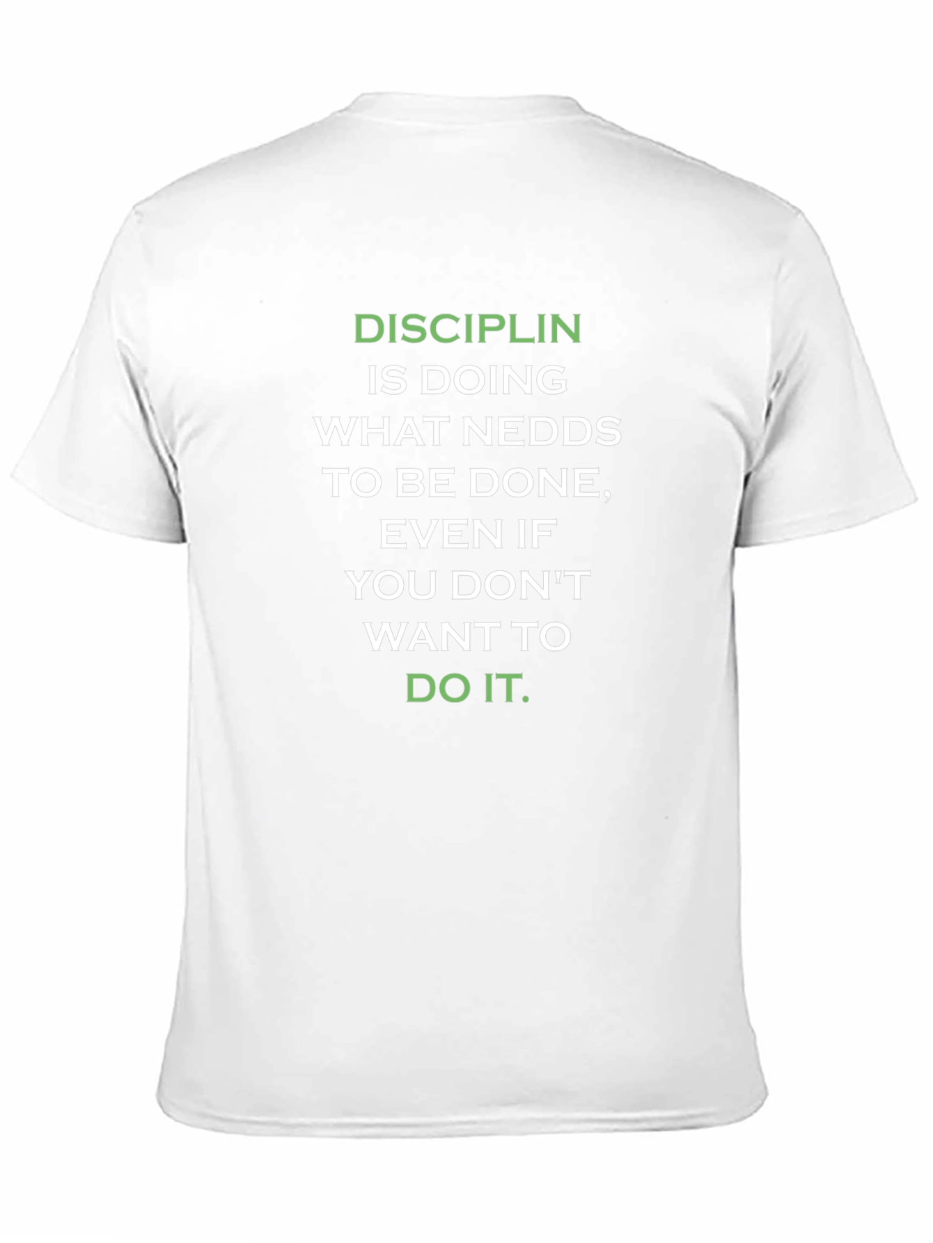 Motivational Discipline T-Shirt