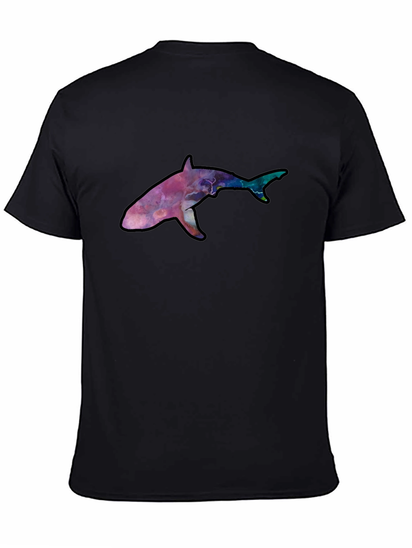 Shark Galaxy T-Shirt - Cosmic Ocean Tee