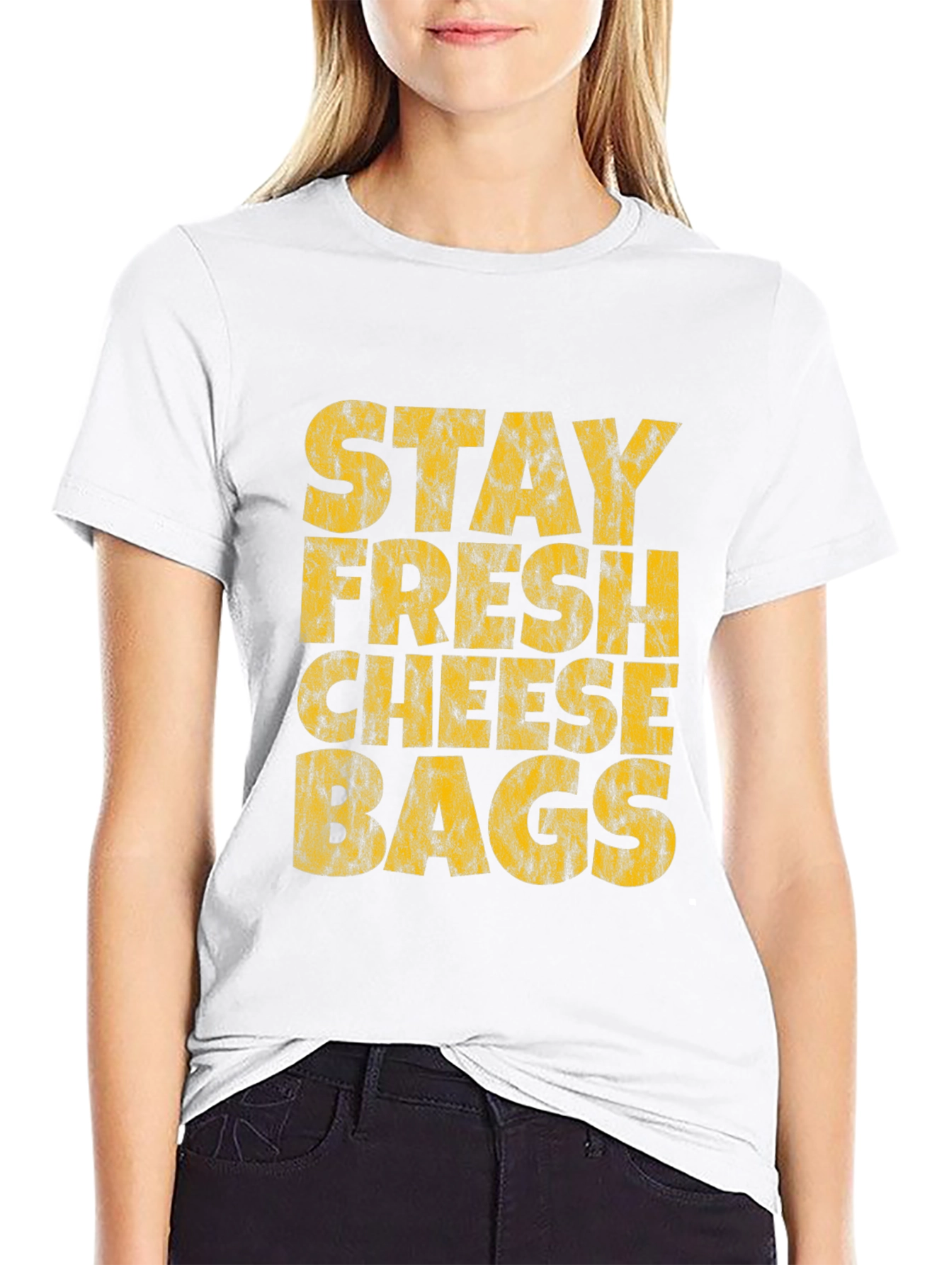 Stay Fresh Cheese Bags Graphic Tee