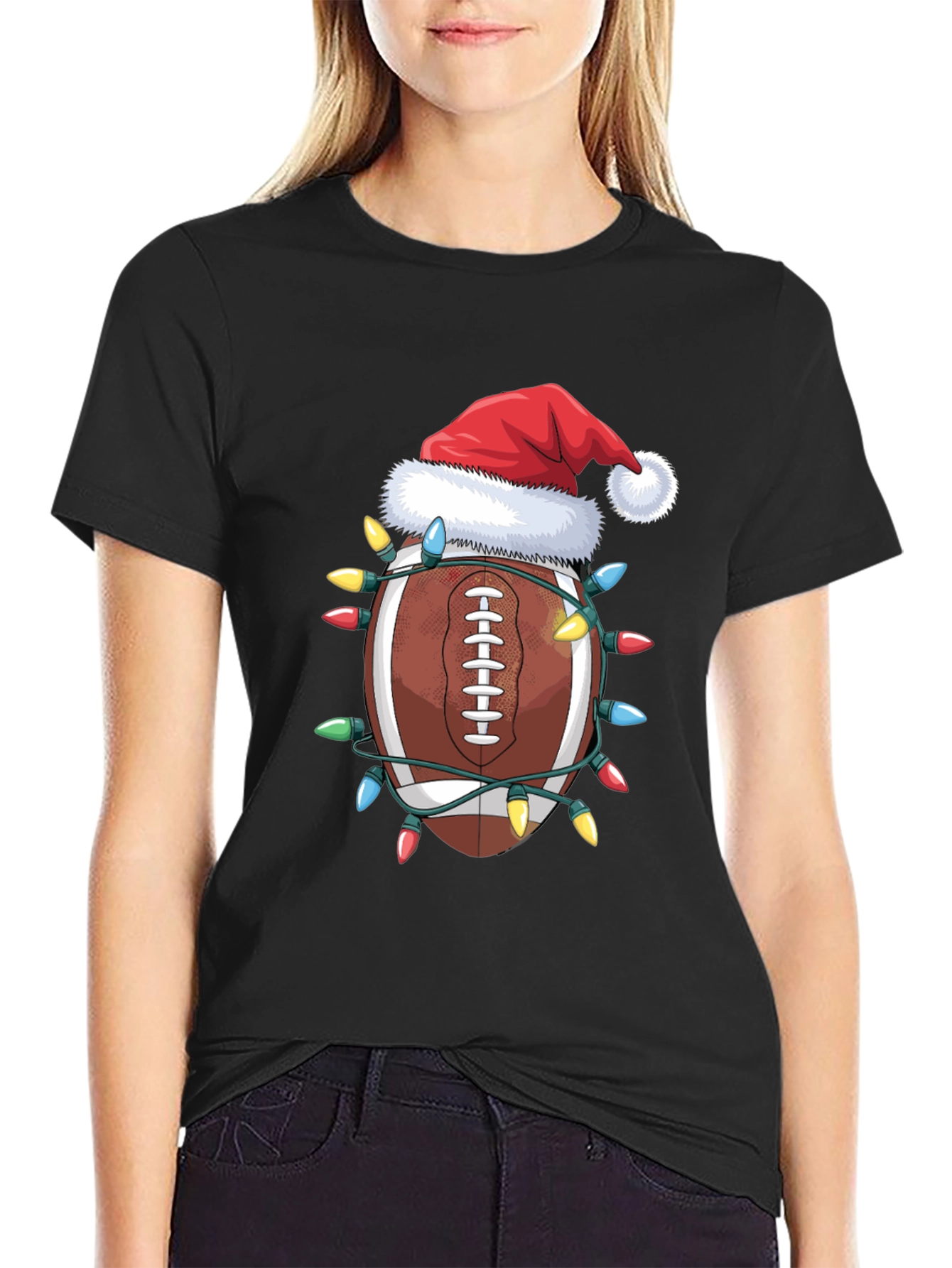 Festive Football Christmas T-Shirt