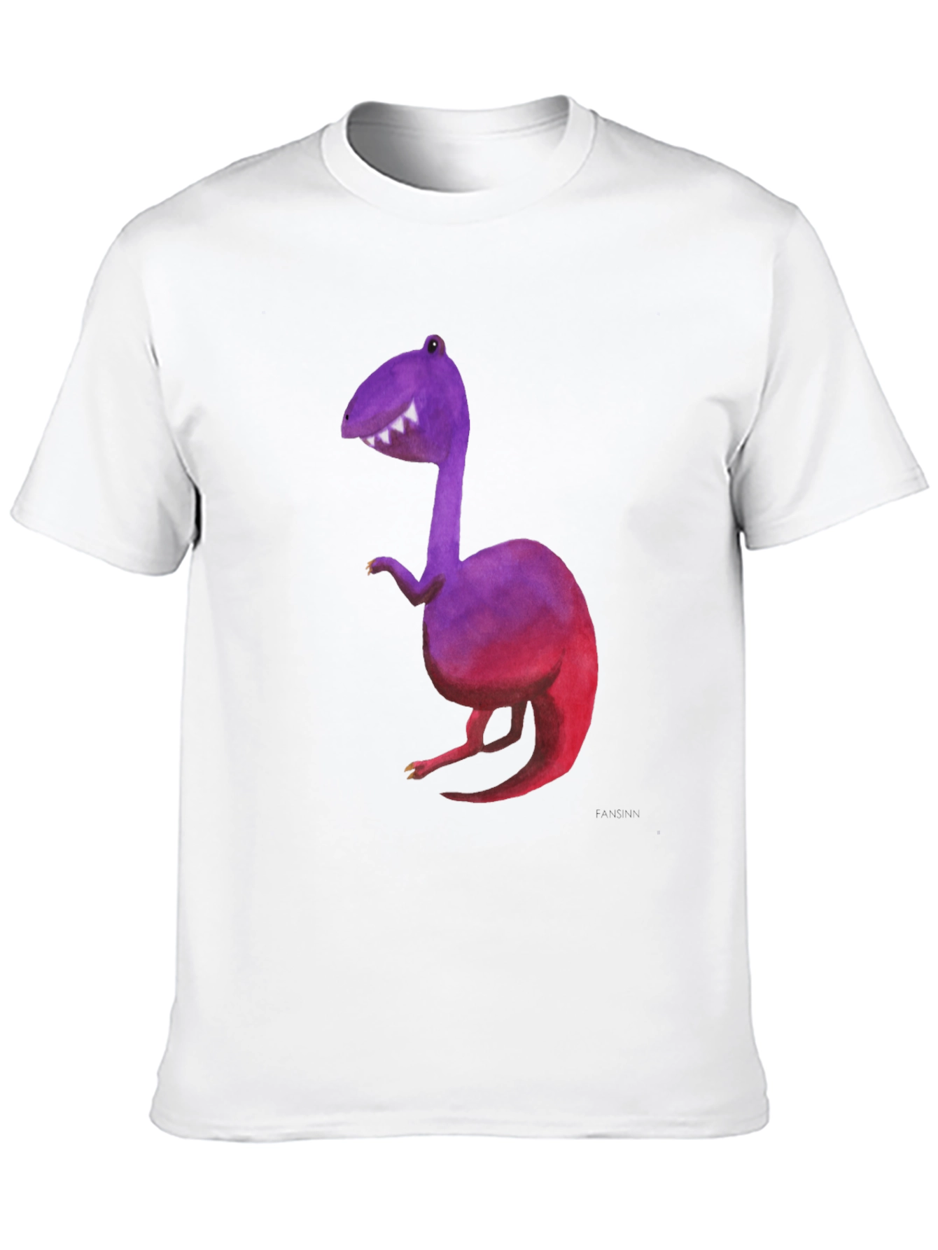 Dino Graphic Tee - Black Short Sleeve T-Shirt