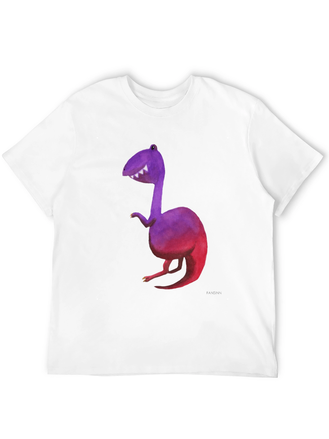 Dino Graphic Tee - Black Short Sleeve T-Shirt
