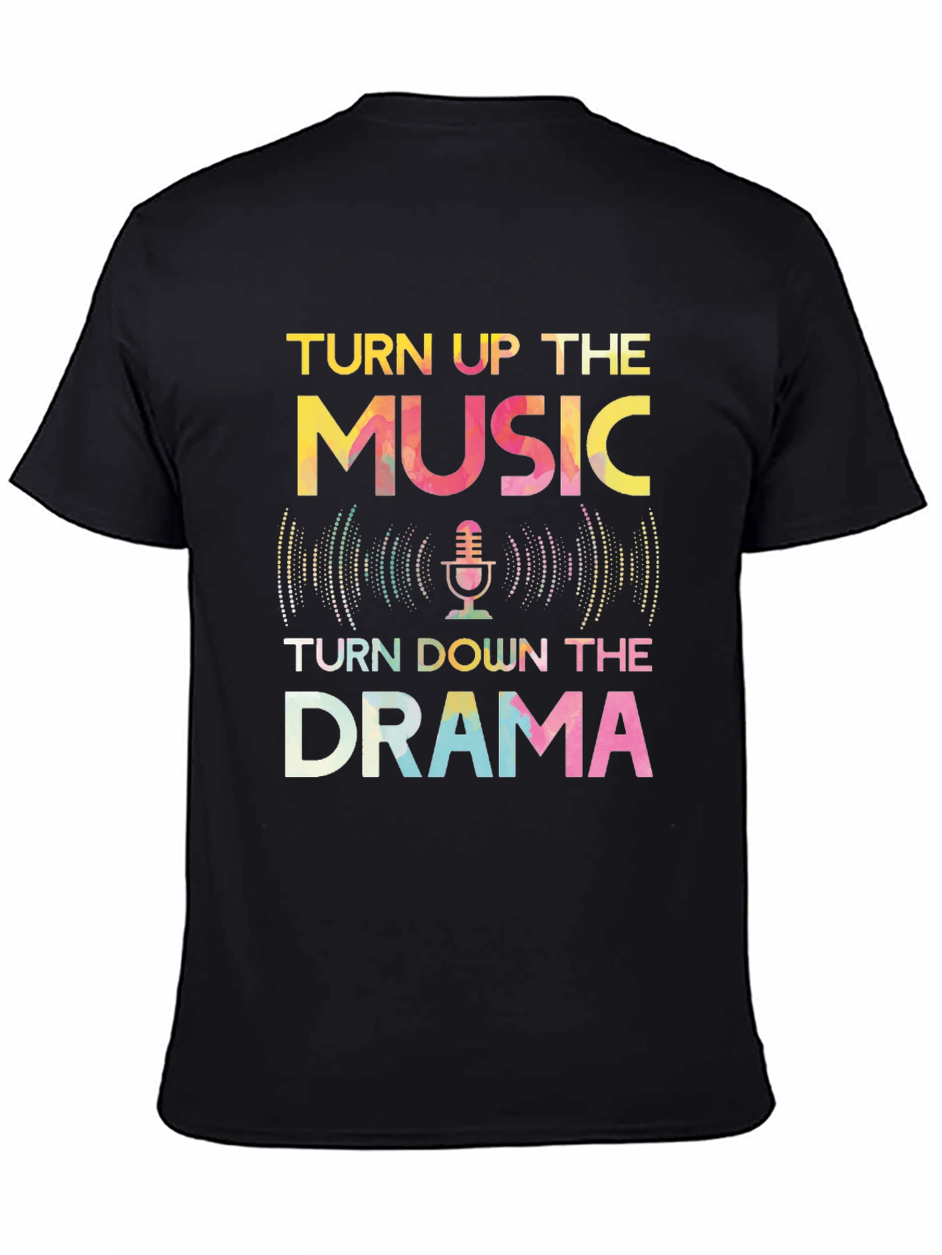 Turn Up The Music Graphic Tee