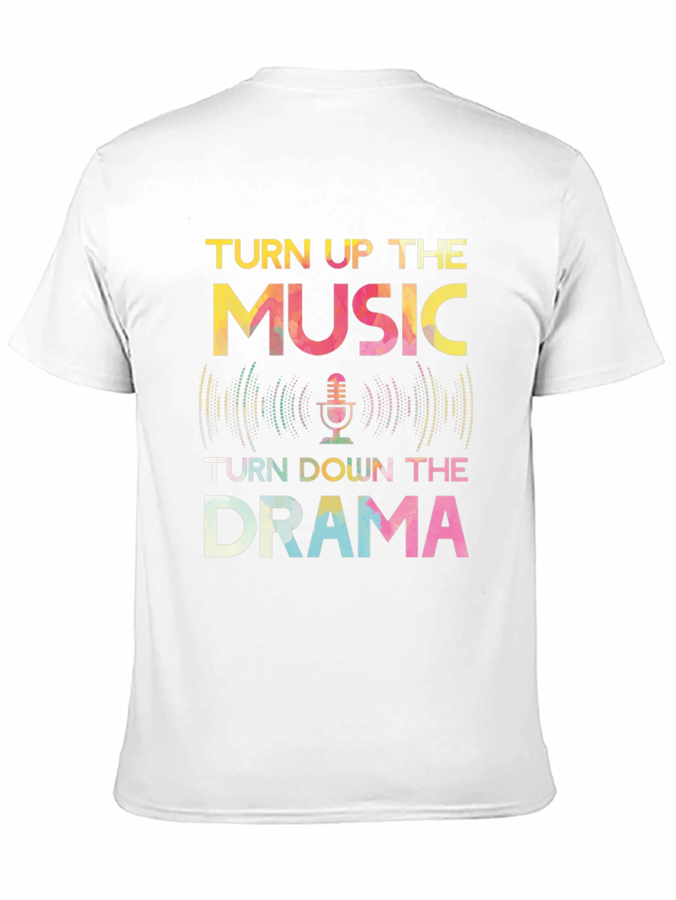 Turn Up The Music Graphic Tee