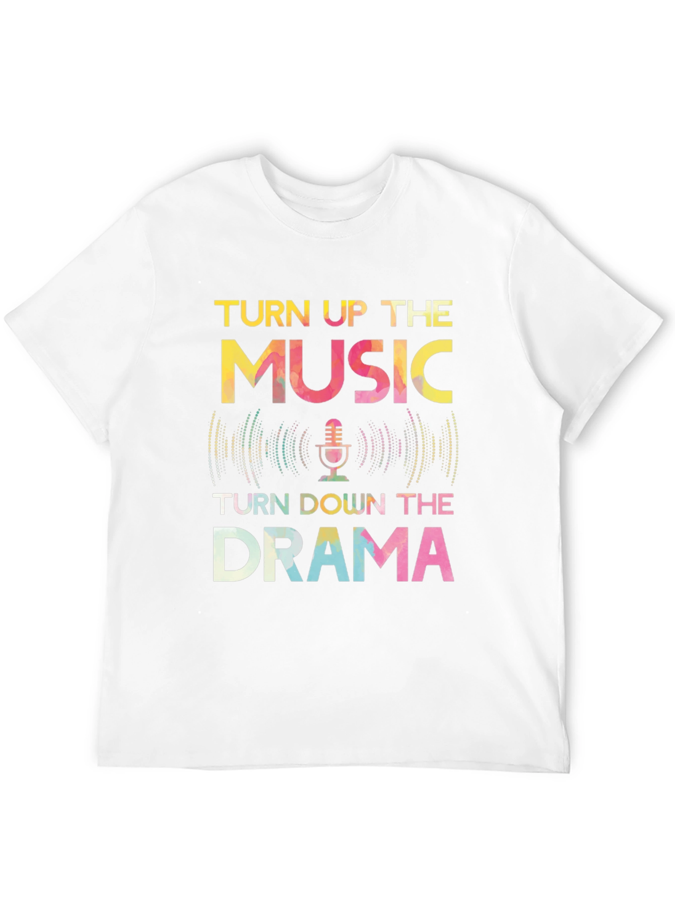 Turn Up The Music Graphic Tee