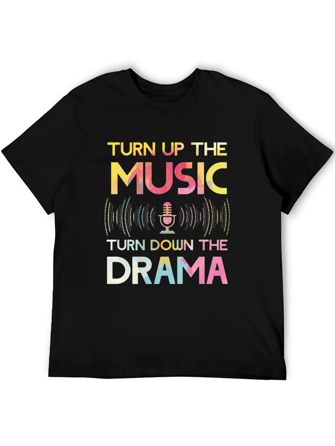 Turn Up The Music Graphic Tee