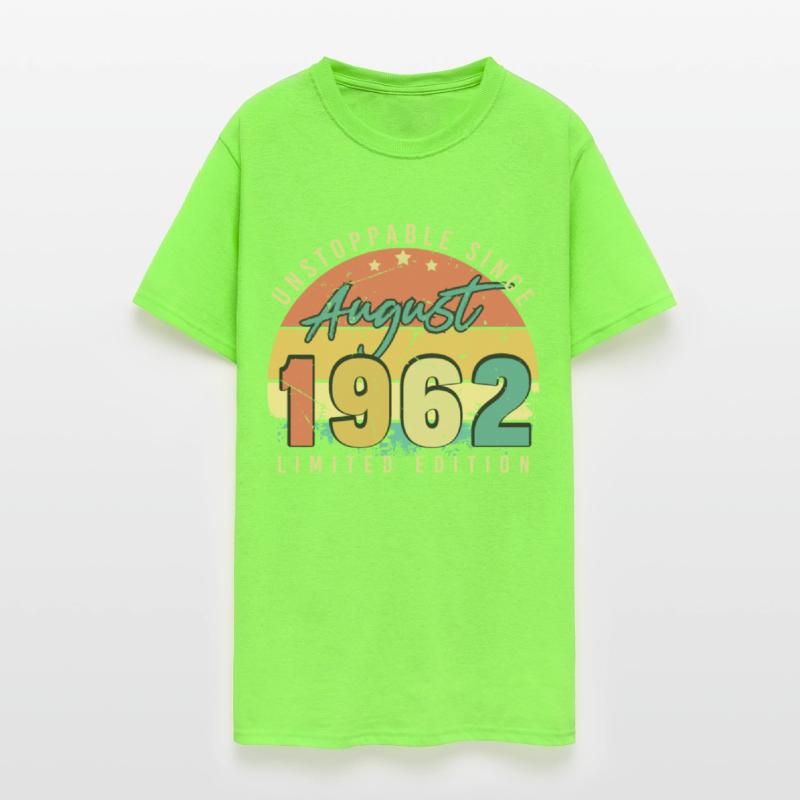 1962 60th Birthday In August