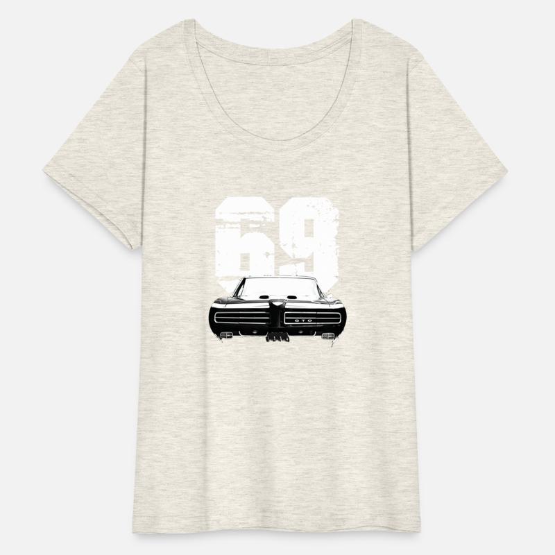 1969 Pontiac GTO Front Grill View with Year