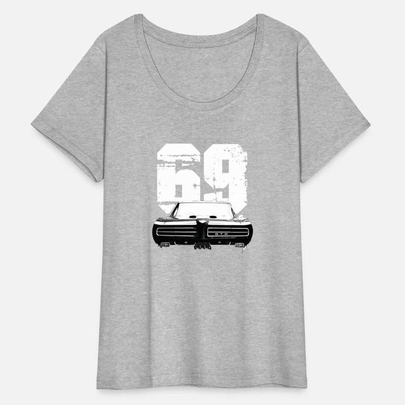 1969 Pontiac GTO Front Grill View with Year