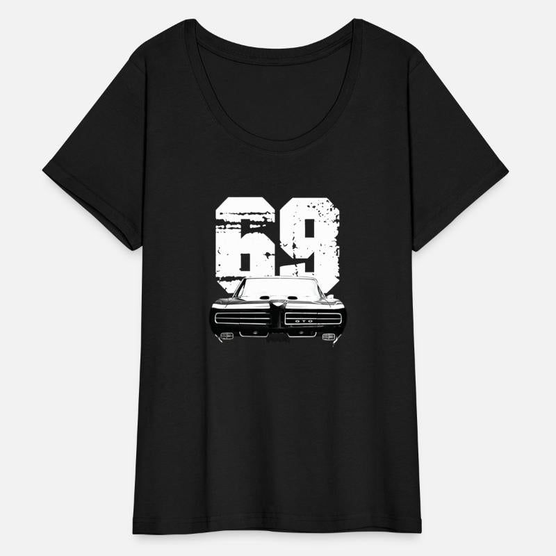 1969 Pontiac GTO Front Grill View with Year