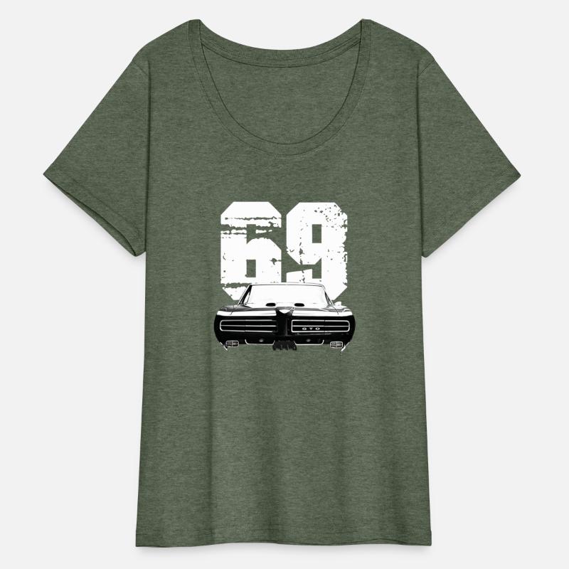 1969 Pontiac GTO Front Grill View with Year