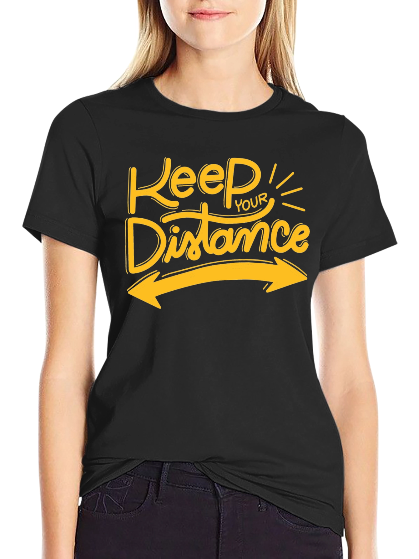 Keep Your Distance T-Shirt - Social Distancing Tee