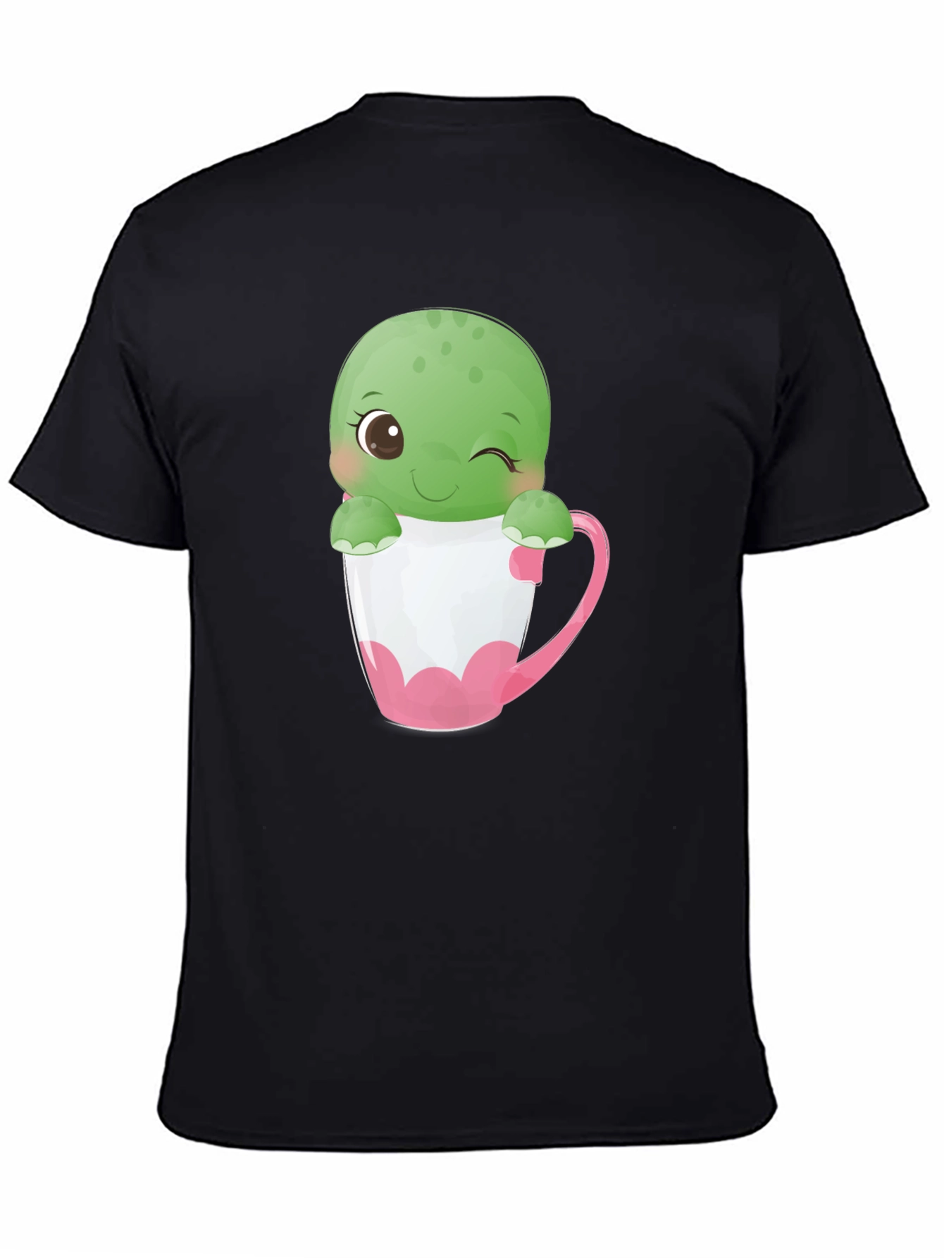 Cute Turtle in Tea Cup T-Shirt