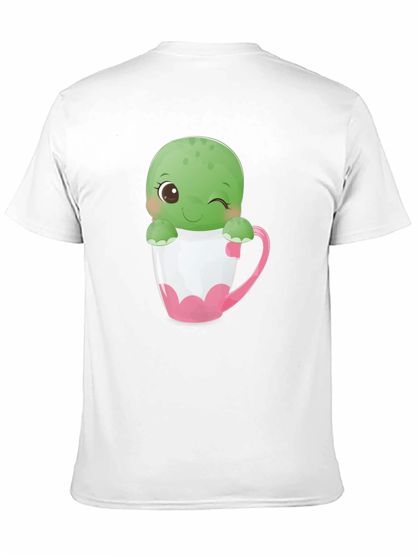 Cute Turtle in Tea Cup T-Shirt