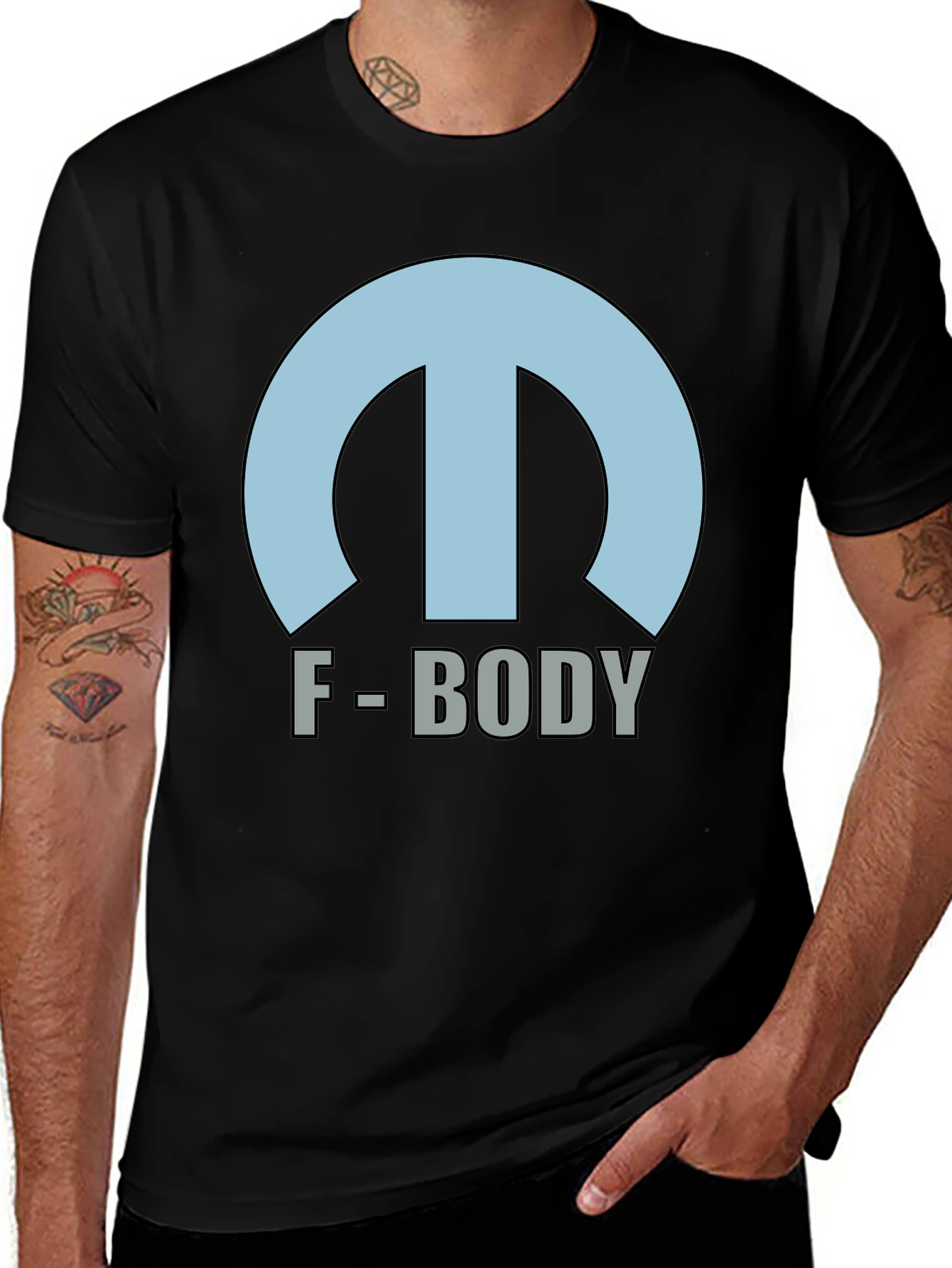 F-Body Logo T-Shirt - Classic Car Enthusiast Apparel