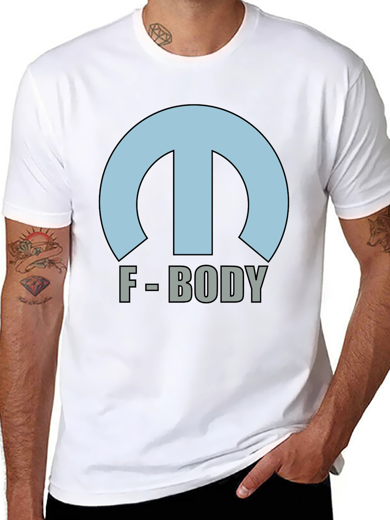 F-Body Logo T-Shirt - Classic Car Enthusiast Apparel