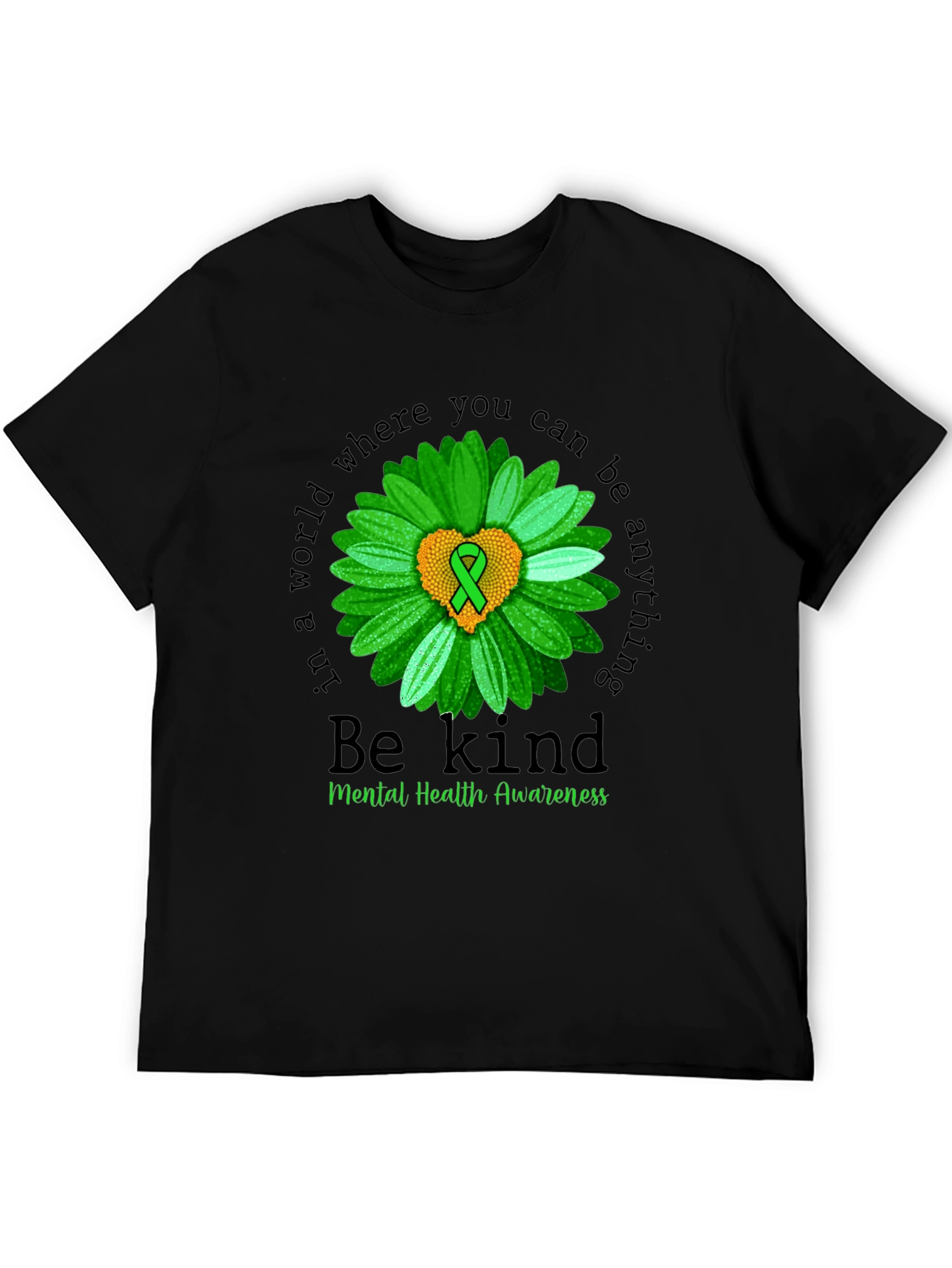Be Kind Mental Health Awareness T-Shirt