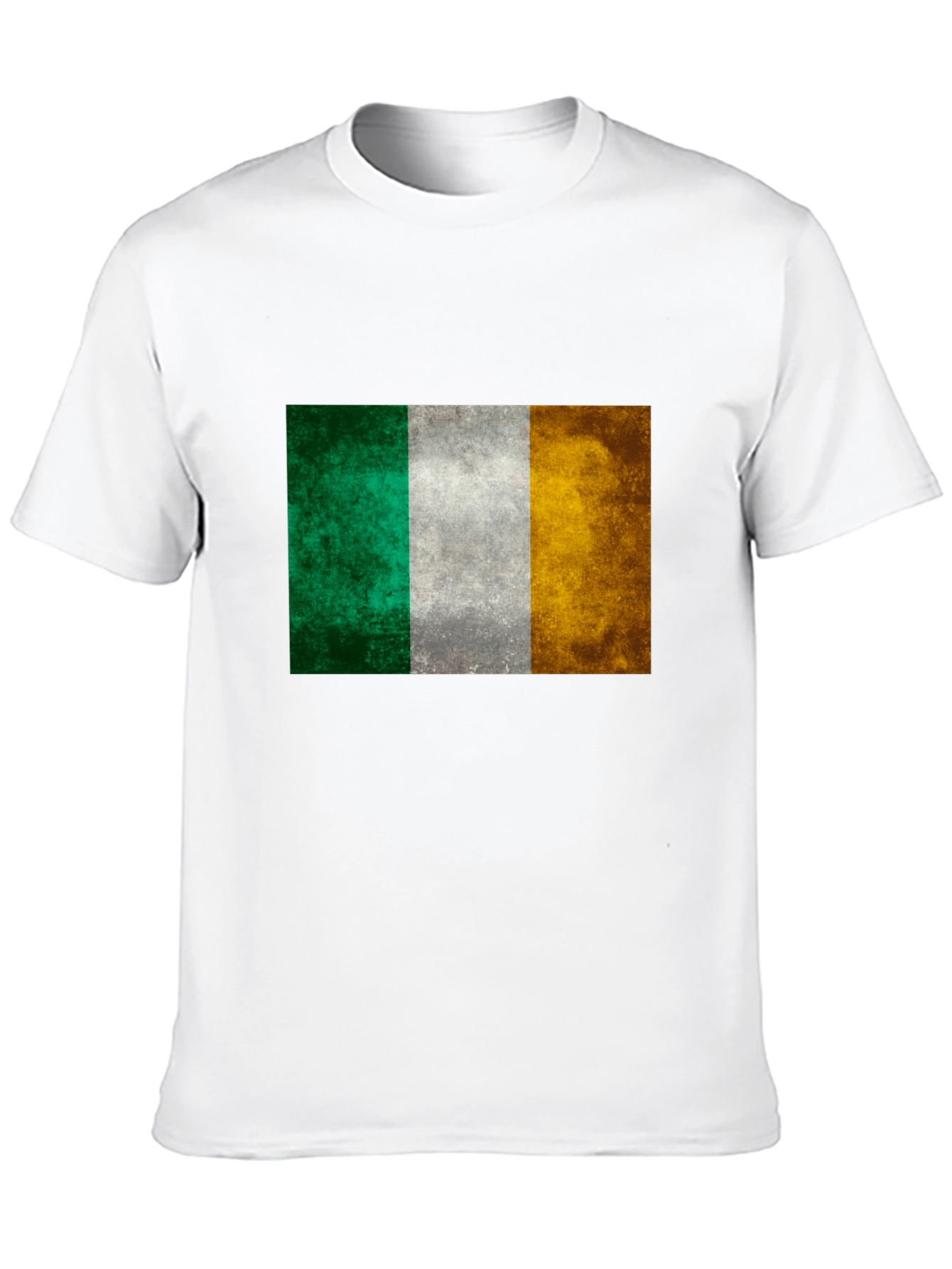 Ireland Flag Graphic Tee - Distressed Look