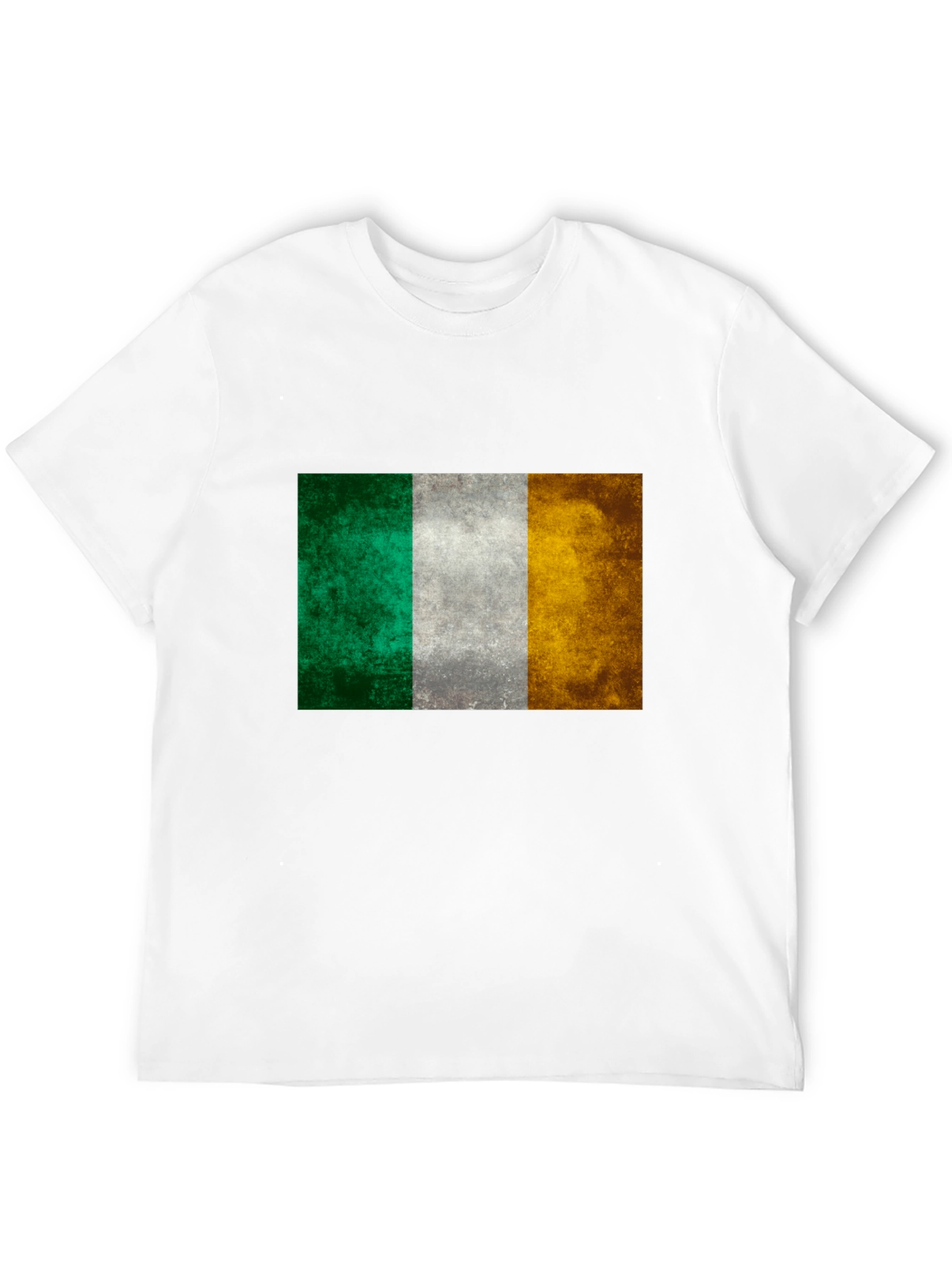 Ireland Flag Graphic Tee - Distressed Look