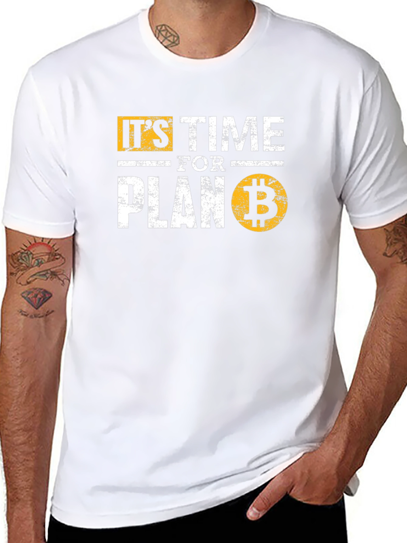 Its Time for Plan B Bitcoin Crypto T-Shirt