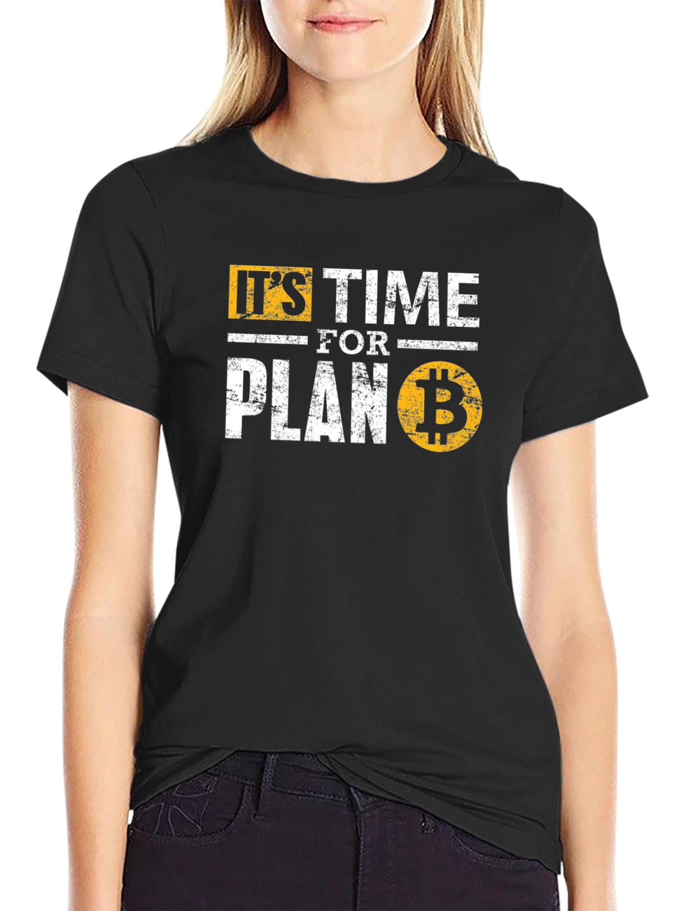 Its Time for Plan B Bitcoin Crypto T-Shirt