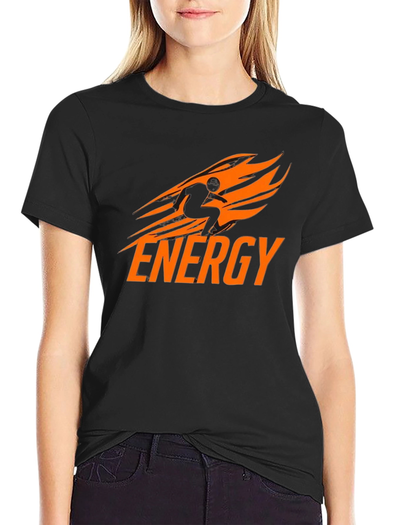 Energy Graphic Tee - Black