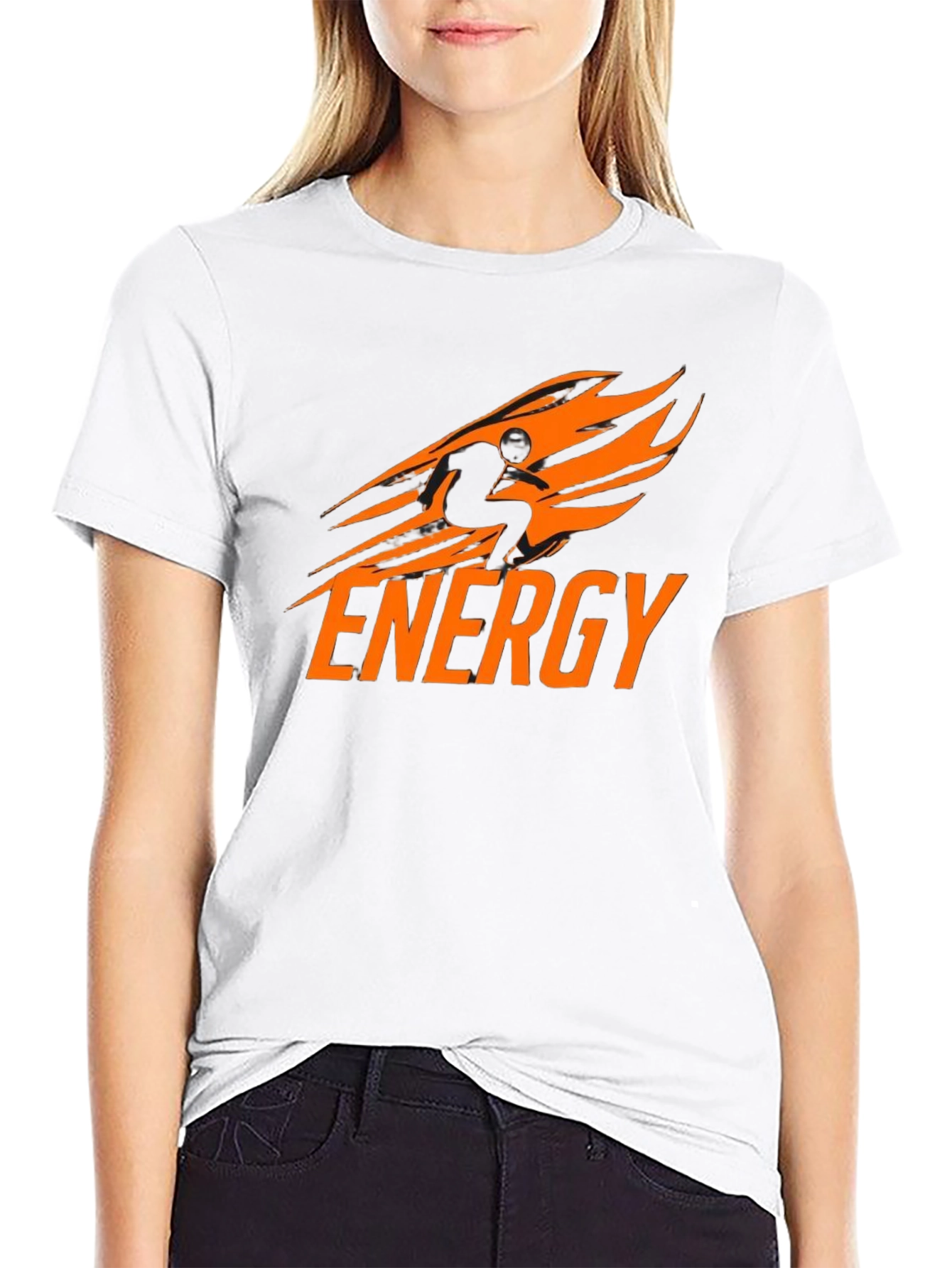 Energy Graphic Tee - Black