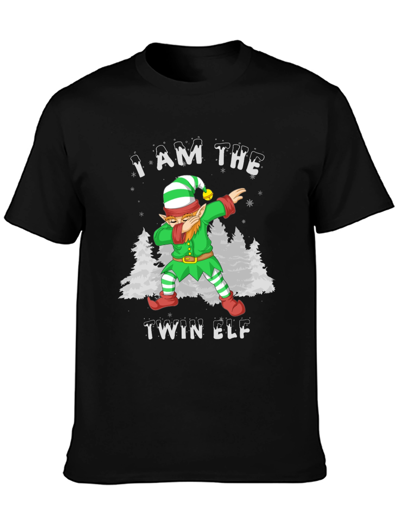I Am The Twin Elf Christmas T-Shirt