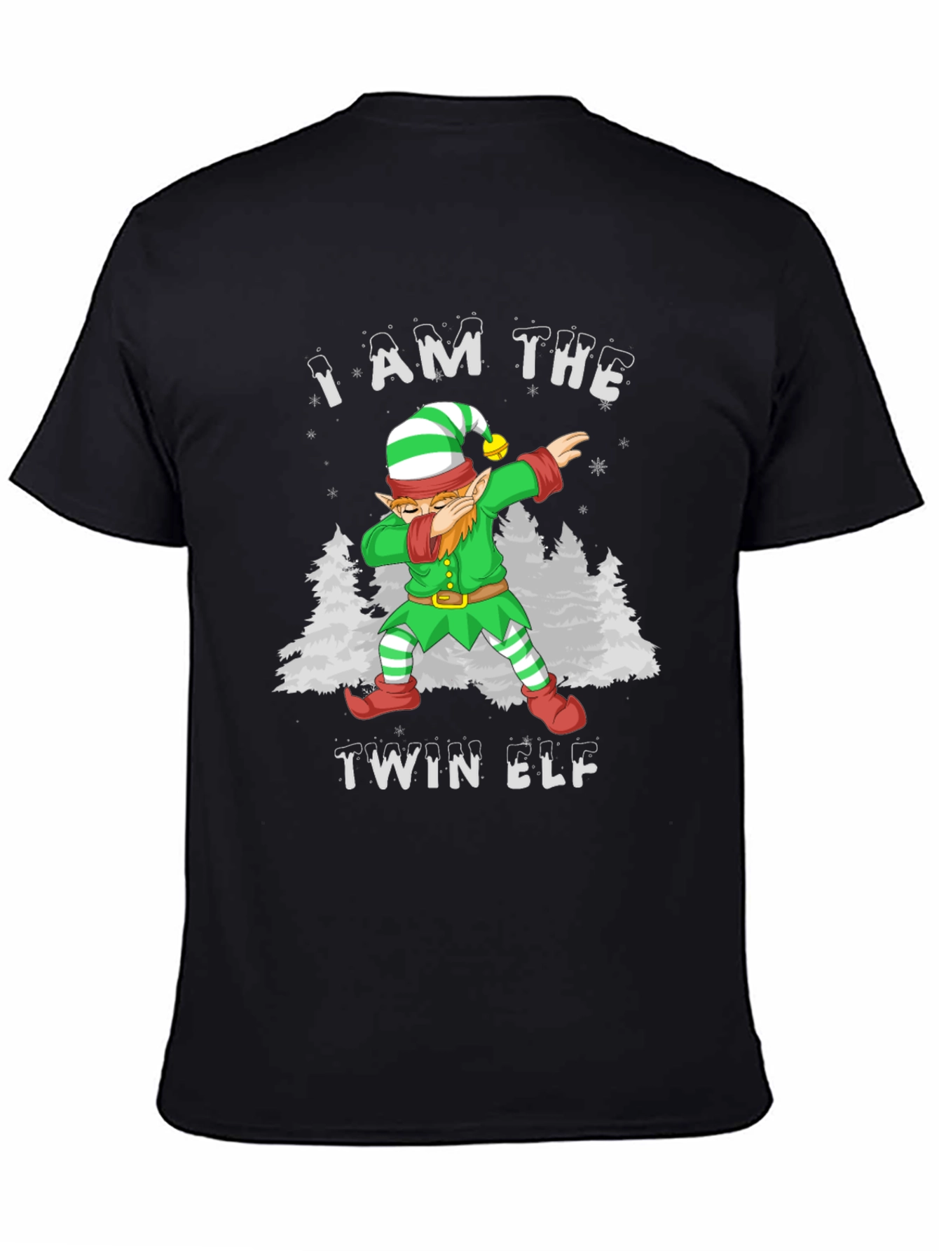 I Am The Twin Elf Christmas T-Shirt