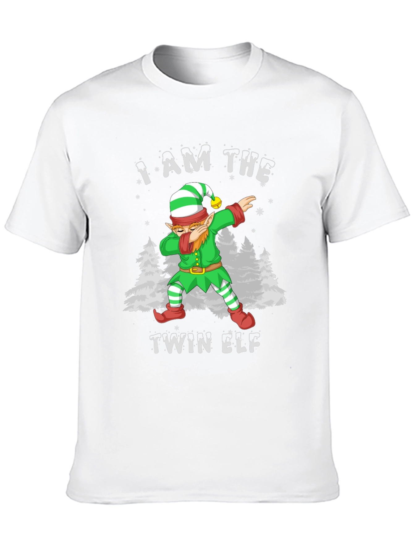I Am The Twin Elf Christmas T-Shirt