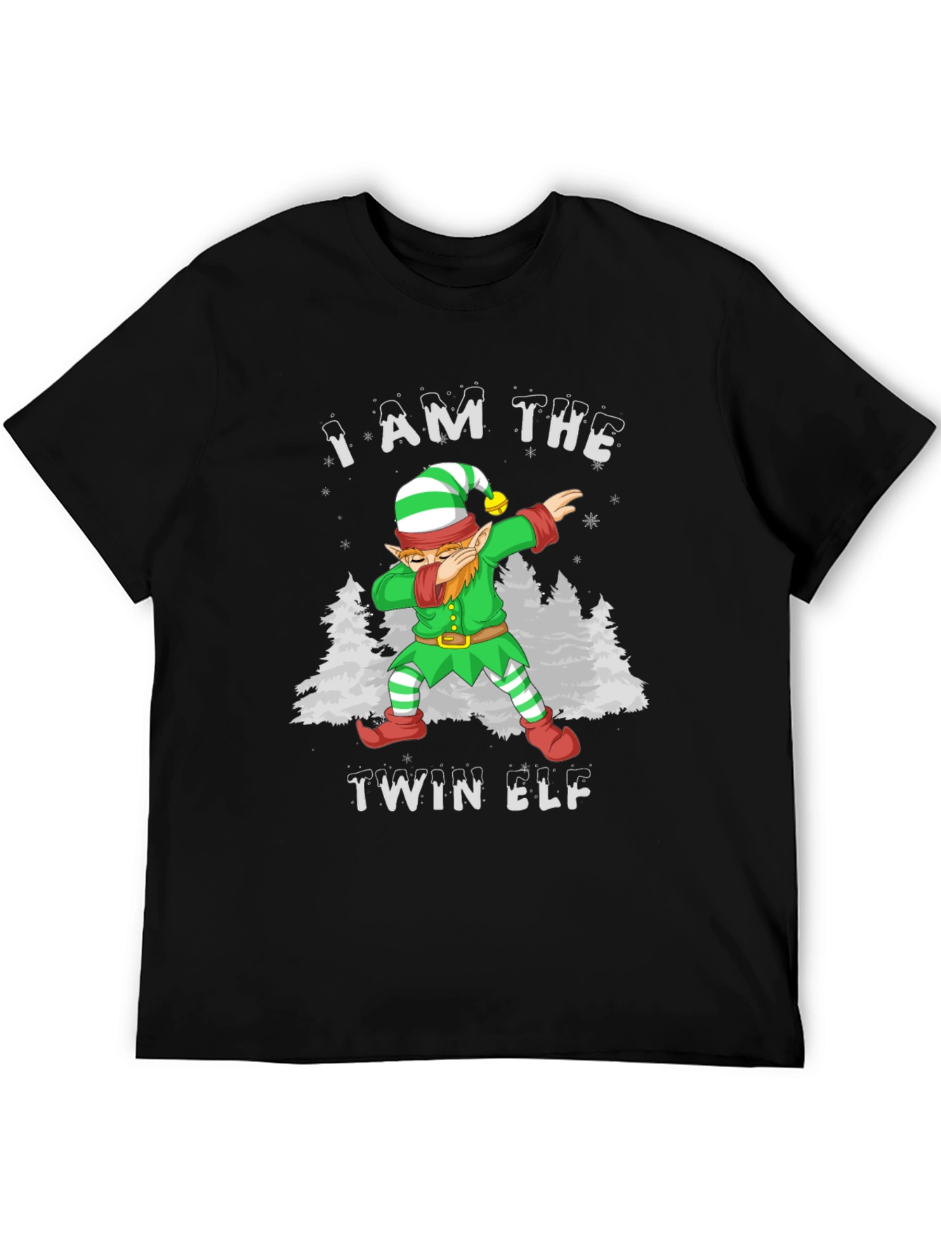 I Am The Twin Elf Christmas T-Shirt