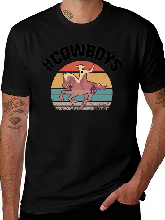 Retro Cowboys Graphic Tee