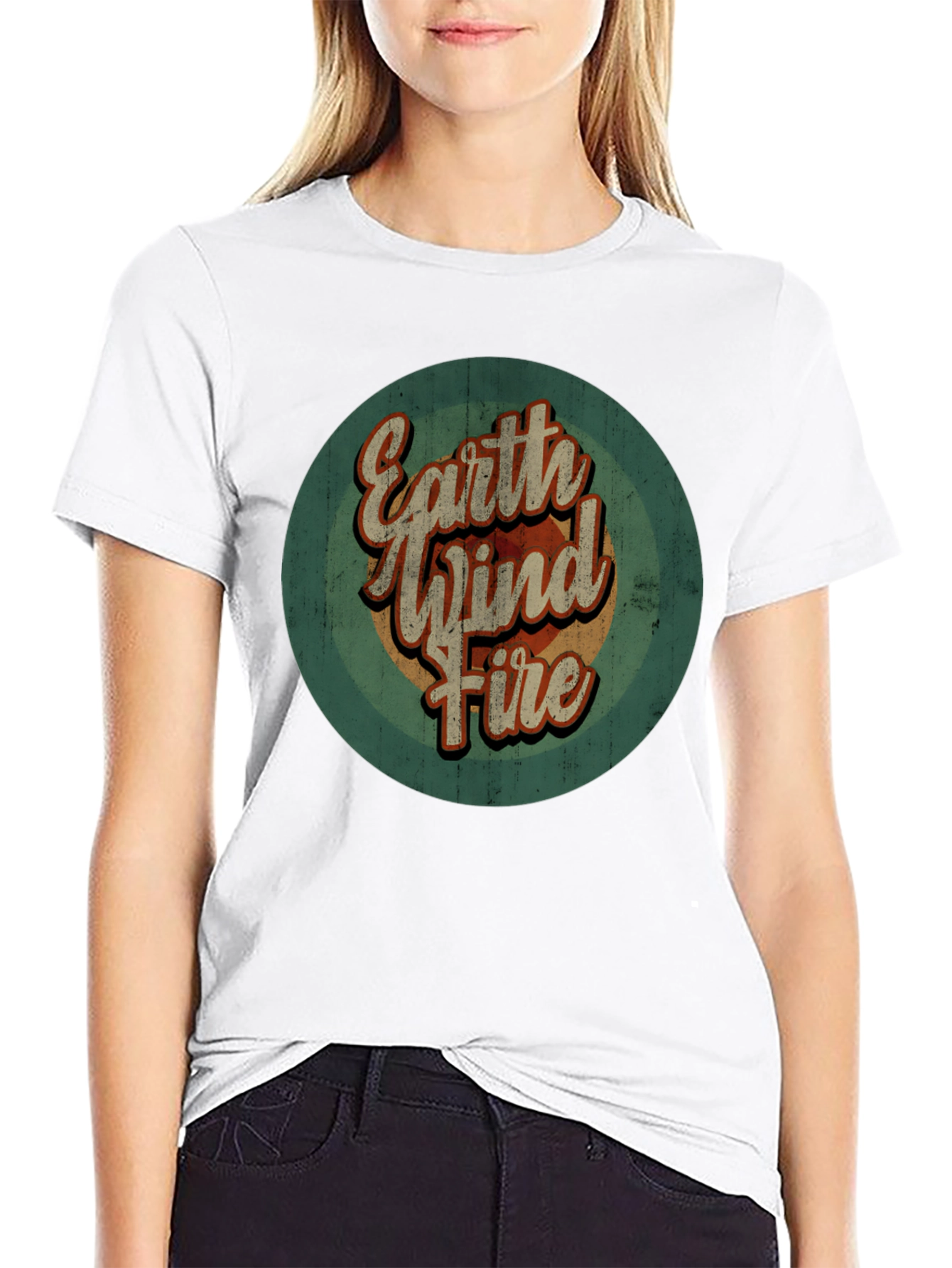 Earth Wind Fire Retro Graphic T-Shirt
