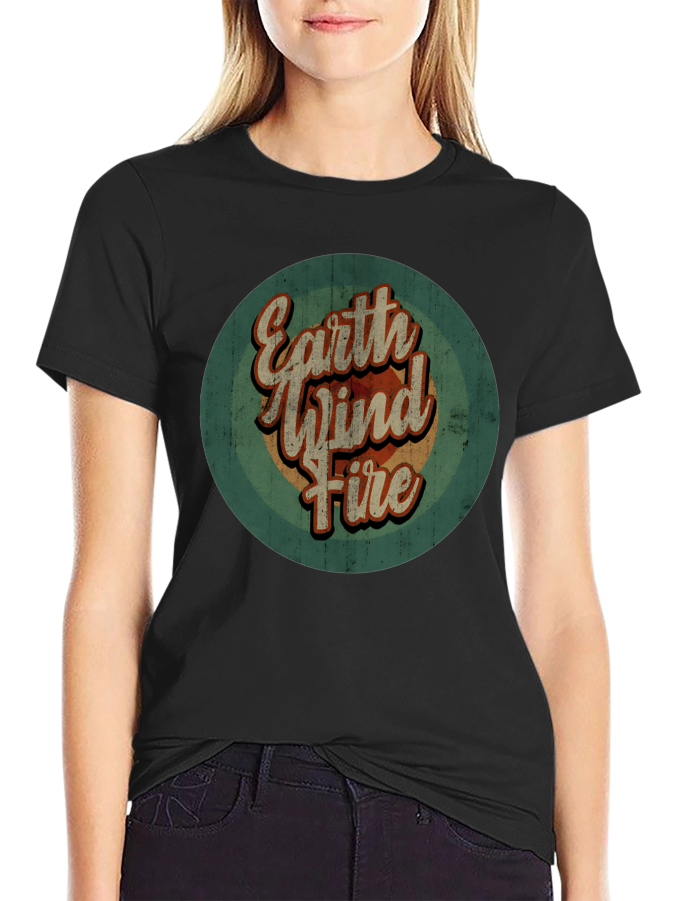 Earth Wind Fire Retro Graphic T-Shirt