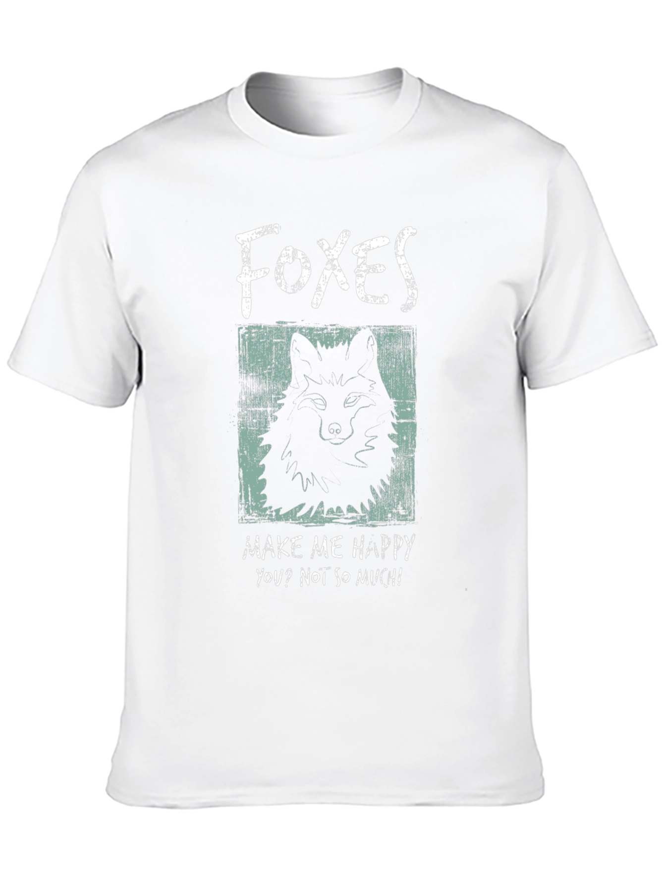 Foxes Graphic T-Shirt - Make Me Happy