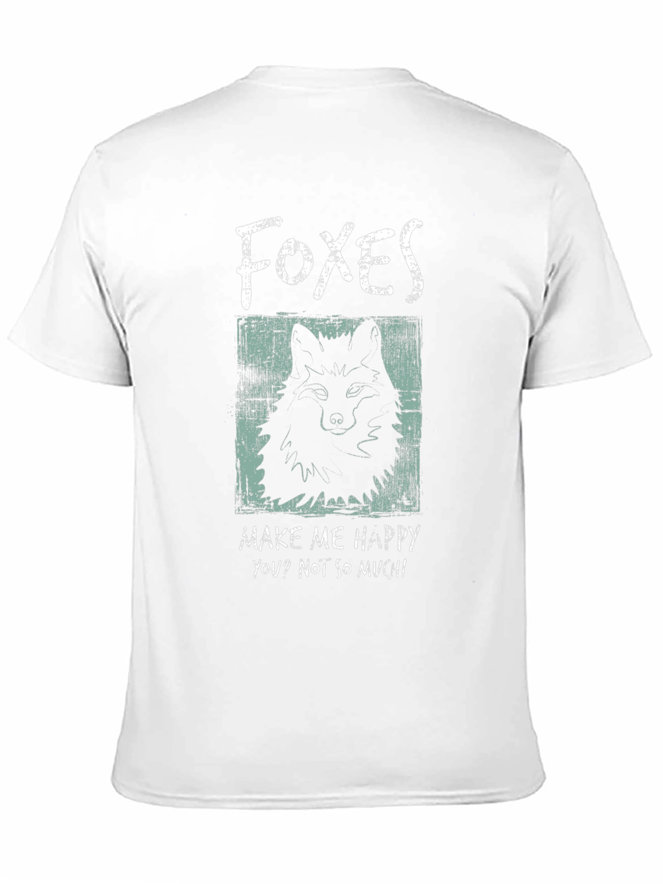 Foxes Graphic T-Shirt - Make Me Happy